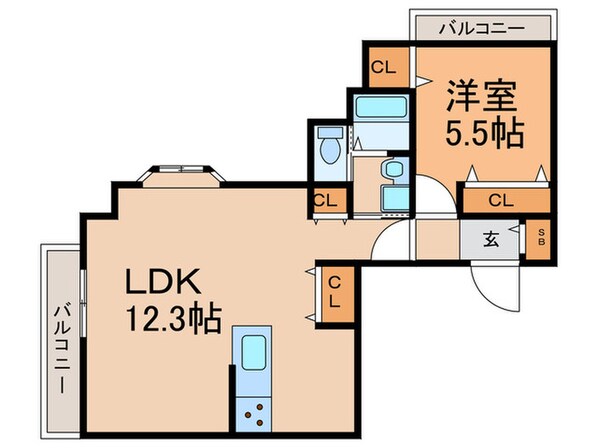 ウィルズガーデンの物件間取画像